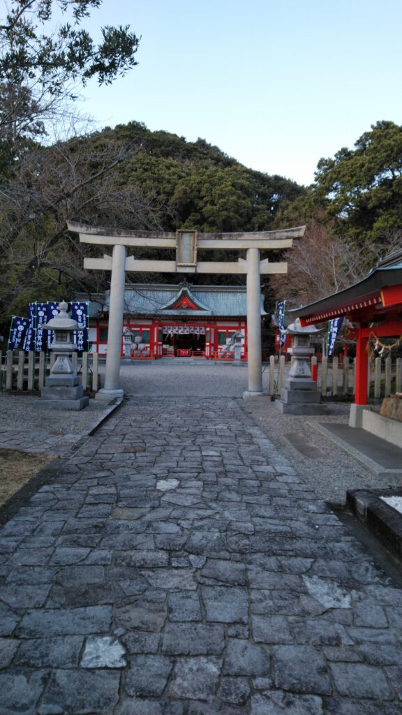 「阿須賀神社」の鳥居