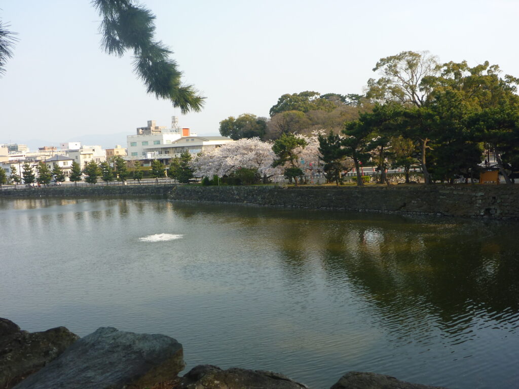 和歌山城内のお堀