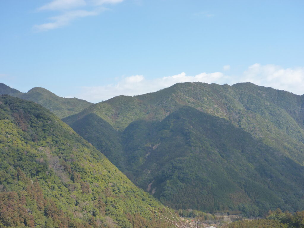 「熊野那智大社」からの景色